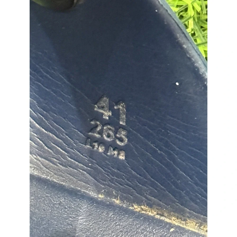 Birkenstock Arizona Essentials EVA Slides Strap Sandals Navy 41 Women's 10 Men 8